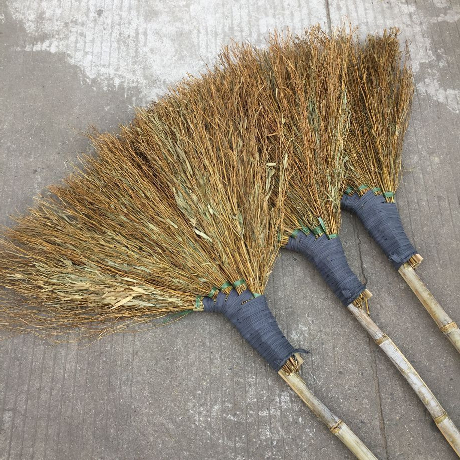 Bamboo road broom wholesale Thinge Broom