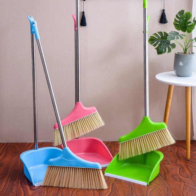 Broom Manufacturers, Grass Brooms Supplier, Plastic Broomstike, Dustpan