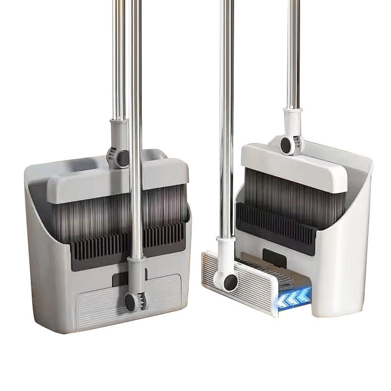 3-in-1 Foldable Rotating Broom Set with Steel Bristles for Home Cleaning (1) 3-in-1 Foldable Rotating Broom Set with Steel Bristles for Home Use