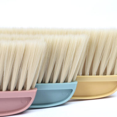 Soft Plastic Long Handle Broom for Bedroom Dust Cleaning