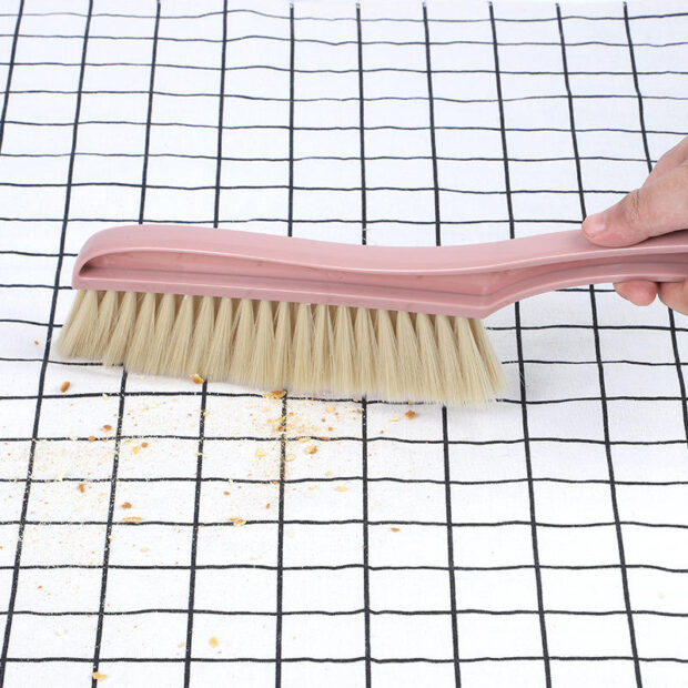 Factory Soft Plastic Broom with Long Handle for Bedroom Cleaning and Dust Removal (5) Soft Plastic Long Handle Broom for Bedroom Dust Cleaning