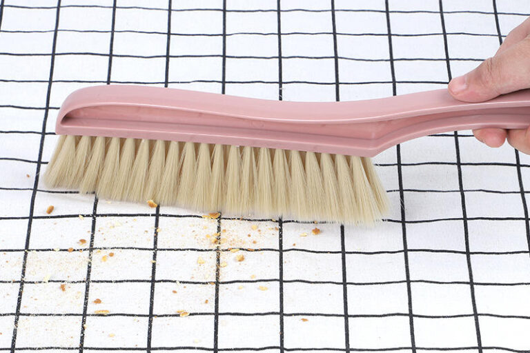 Soft Plastic Long Handle Broom for Bedroom Dust Cleaning