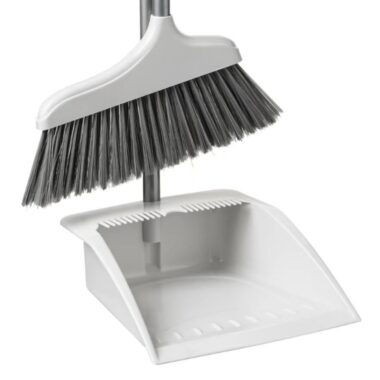 Plastic Magic Broom and Dustpan Set for Hair and Dust Cleaning