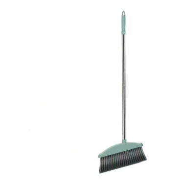  Soft Bristle House Clean Broom and Dustpan Combo for Hair-Free Sweeping