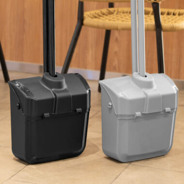 Transparent House Clean Broom and Dustpan Set for Wet & Dry Use