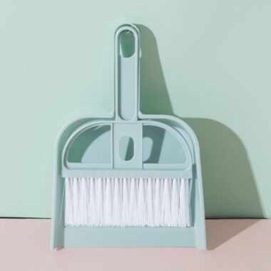 Mini Desktop Broom and Dustpan Set for Table Cleaning at Home or Office